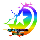 Captain A Smash Glitter Tattoo